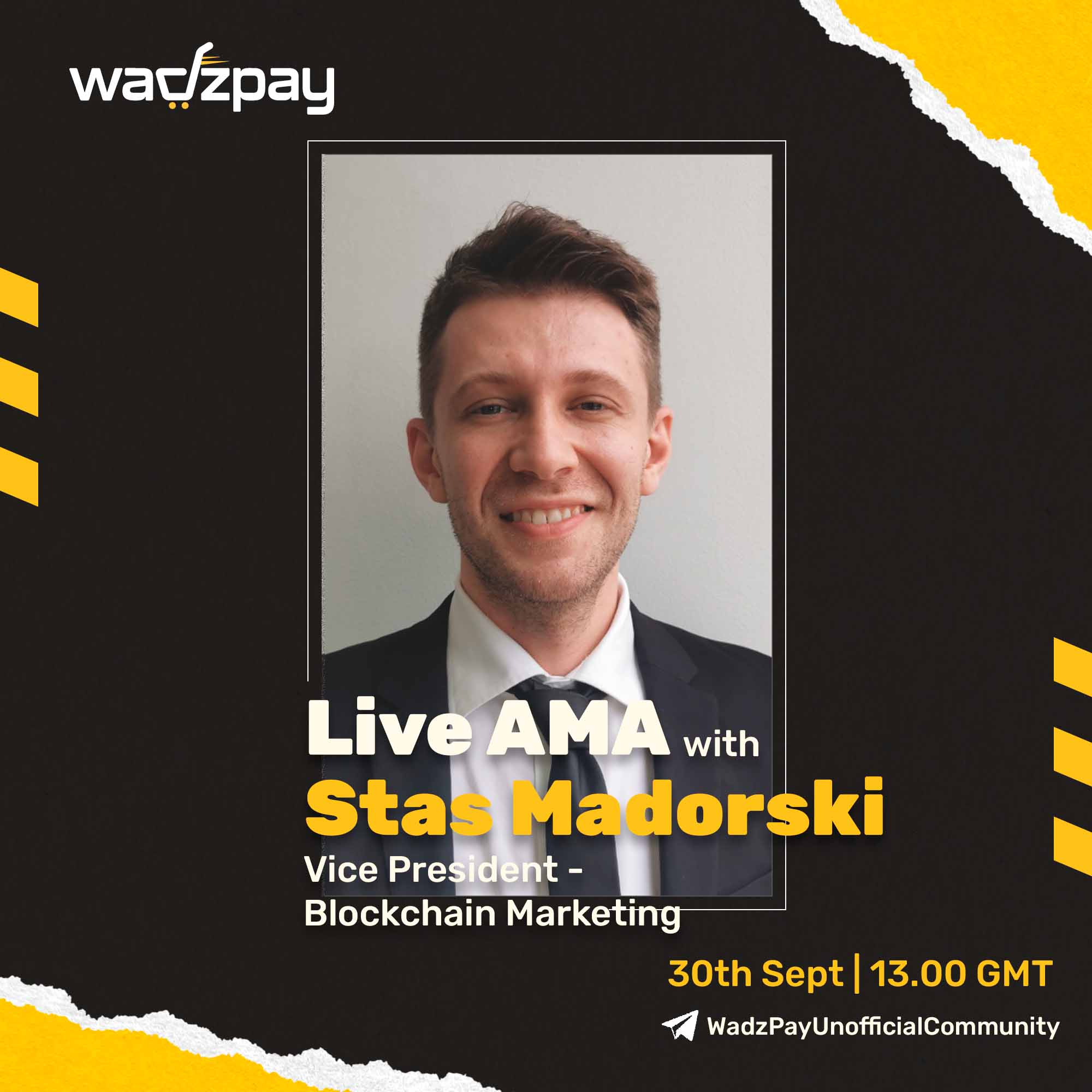Live AMA with Stas Madorski